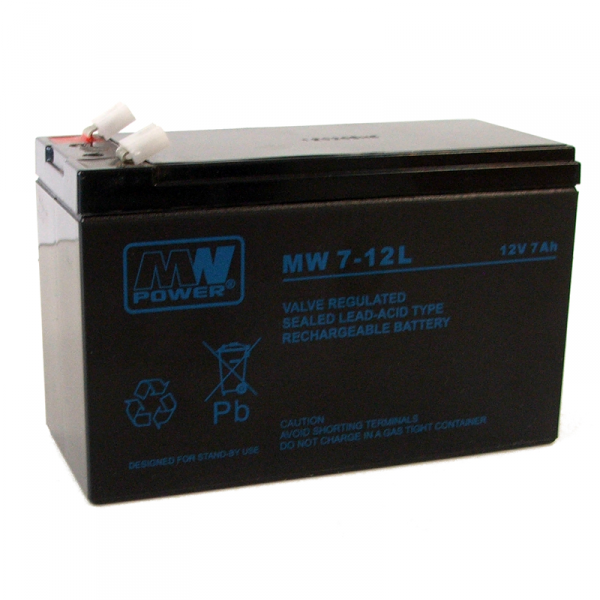Akumulator AGM MW 7Ah 12V