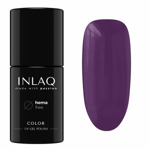 INLAQ Lakier Hybrydowy Dark Purple 6ml