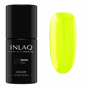 INLAQ Lakier Hybrydowy Neonowy Lemon Burst 6ml