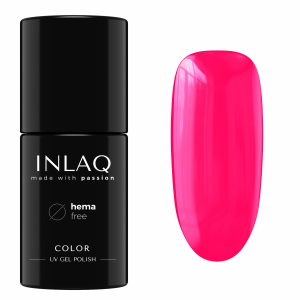 INLAQ Lakier Hybrydowy Tropical Pink 6ml 