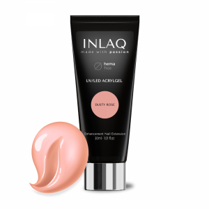 INLAQ Akrylożel do Paznokci Dusty Rose Budujący Acrylgel 30ml