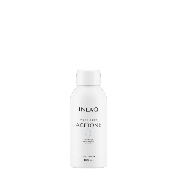 INLAQ Aceton Kosmetyczny Pure Zmywacz do Paznokci Hybryd Remover 100ml
