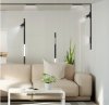 Lampa magnetyczna LED 30W 6000K szynowa liniowa czarna 48V