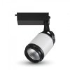 Oprawa LED V-TAC Szynosystem 3F 10W 24st Czarny Biały VT-4512 6400K 800lm