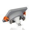 Oczko V-TAC GIPS BETON GU10 Kwadrat Wpuszczane Szary/Różowe Złoto VT-862-MRG 5 Lat Gwarancji