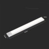 Oprawa podszafkowa V-TAC 1,5W LED Srebrna Czujnik Ruchu Ładowanie USB 30cm VT-814 4000K 110lm