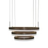 Oprawa Zwieszana LED V-TAC 82W Soft Light Chandelier Ściemnianie Kawowy VT-82-3D 3000K 4550lm 3 Lata Gwarancji