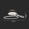 Oprawa Sufitowa V-TAC 24W LED Biała 250x160mm VT-7784 4000K 2560lm
