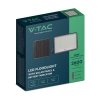 Projektor LED Solarny V-TAC 30W Pilot, AUTO, Timer, IP65 Czarny VT-240W 6400K 2600lm