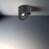 Oprawa Natynkowa Downlight V-TAC 28W Uchylna CRI90 CCT Czarna VT-2833 3000K-4000K-6400K 2500lm