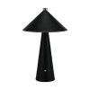Lampka Biurkowa Nocna V-TAC 3W LED 33cm CCT Ładowanie USB-C Ściemnianie Czarna Skóra VT-10117 3000K-6000K 240lm