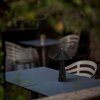 Lampka Biurkowa Nocna V-TAC 3W LED 33cm CCT Ładowanie USB-C Ściemnianie Czarna Skóra VT-10117 3000K-6000K 240lm