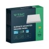 Panel Natynkowy V-TAC 6W LED SAMSUNG CHIP Kwadrat 120x120mm VT-60006SQ-S 4000K 660lm