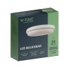 Plafon V-TAC 24W LED Okrągły 240x38mm IP54 VT-80024 3000K 2500lm