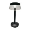 Lampka Biurkowa Nocna V-TAC 3W LED 28cm Ładowanie USB Ściemnianie Czarna VT-75002 3000K-6000K 110lm