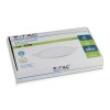 Panel LED V-TAC Premium Downlight 18W Okrągły fi225 VT-1807 6000K 1500lm 2 Lata Gwarancji