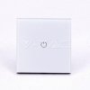 Włącznik Szklany WiFi V-TAC Pojedynczy Biały Amazon Alexa, Google Home, Nest VT-5003