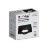 Oczko V-TAC GU10 Wpuszczane Kwadrat Czarne VT-921-B 3 Lata Gwarancji