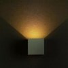 Oprawa Ścienna V-TAC 11W LED Góra Dół Regulowana Chip BRIDGELUX Biały Kwadrat IP65 VT-759-12-W 4000K 1360lm