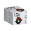 Oczko V-TAC GU10 Wpuszczane Czarne+Złoty VT-974RD-B 3 Lata Gwarancji