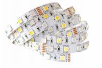 TAŚMA LED RGB+NW (NEUTRALNY) 14,4W/1M ROLKA 5M 