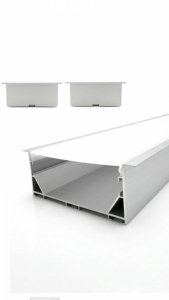 PROFIL LP-8035IN WPUSZCZANY ANODOWANY ZESTAW 2M