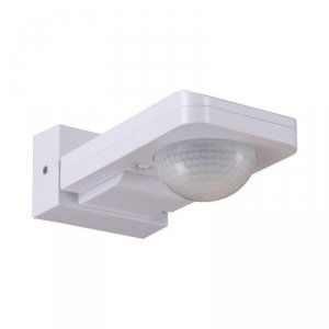 Czujnik Ruchu Podczerwień Ścienny Biały 360st 1000W LED V-TAC VT-8083-W