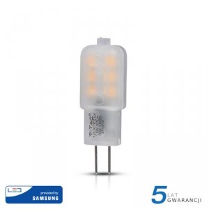 Żarówka LED V-TAC SAMSUNG CHIP 1.5W G4 VT-201 6400K 100lm 5 Lat Gwarancji