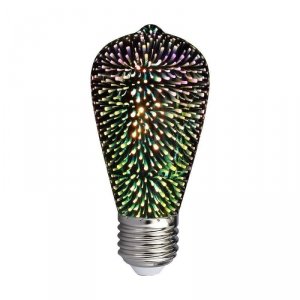 Żarówka LED V-TAC 3W E27 Filament Gwiazdy 3D Vintage ST64 VT-2223-N 3000K 25lm