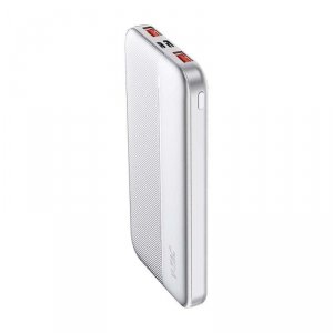 Power Bank V-TAC 10000mAh Biały 2xUSB Type C SZYBKI 22,5W V-TAC VT-10000