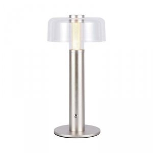 Lampka Biurkowa Nocna V-TAC 1W LED 30cm Ładowanie USB Ściemnianie Złota VT-1049 3000K 100lm
