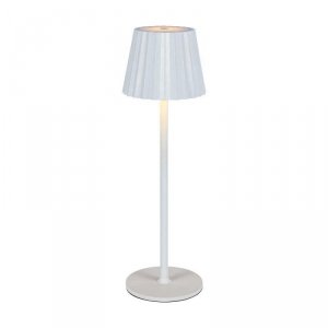 Lampka stołowa nocna V-TAC 4W LED 37cm ładowanie USB ściemnianie biała VT-1028 3000K-6000K 150lm