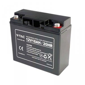Akumulator Żelowy Bezobsługowy 18AH V-TAC M5 180x77x168(168)mm VT-12-18 5 Lat Gwarancji