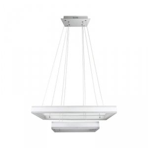 Oprawa Zwieszana LED V-TAC 100W Soft Light Chandelier Ściemnianie Biały VT-101-2D 3000K 8050lm 3 Lata Gwarancji