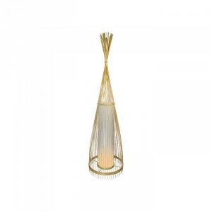 Drewniana Lampa Podłogowa V-TAC Rattan E27 94cm VT-3100 5 Lat Gwarancji