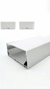 PROFIL LP-8035 NAWIERZCHNIOWY ANODOWANY ZESTAW 2M