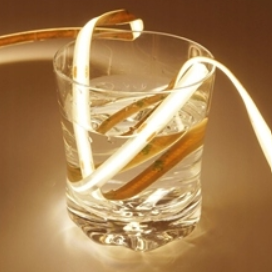 TAŚMA LED COB 24V LINIA ŚWIATŁA 480 CIEPŁA IP67 1M.