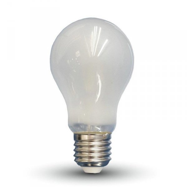 Żarówka LED V-TAC 6W A60 E27 Filament Mrożona VT-1935C 2700K 660lm