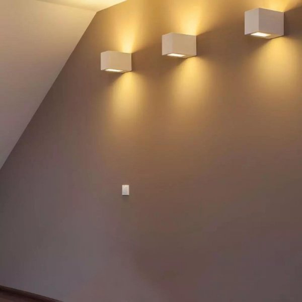 Kinkiet Ścienny Okrągły GIPS G9 Biały V-TAC VT-858RD