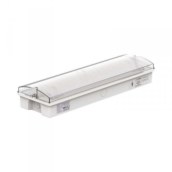 Oprawa Ewakuacyjna Awaryjna V-TAC 3W LED 4 piktogramy, przycisk TEST VT-996 6400K 130lm 3 Lata Gwarancji