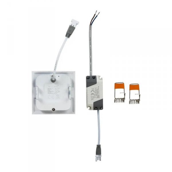 Panel LED V-TAC Premium Downlight 3W Kwadrat 84x84 VT-307 3000K 130lm