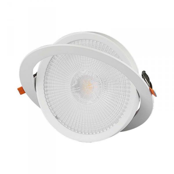 Oprawa V-TAC LED Downlight SAMSUNG CHIP 30W Ruchoma VT-2-30 6500K 2920lm 5 Lat Gwarancji