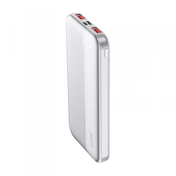 Power bank V-TAC 10000mAh biały 2xUSB type C szybki 22,5W V-TAC VT-10000