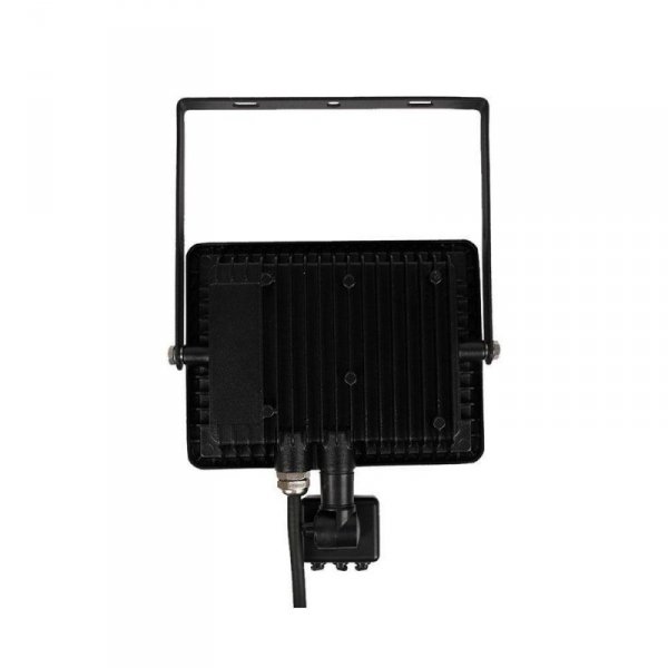 Projektor LED V-TAC 30W SAMSUNG CHIP Czujnik Ruchu Funkcja Cut-OFF Czarny VT-30-S-B 6400K 2400lm 5 Lat Gwarancji