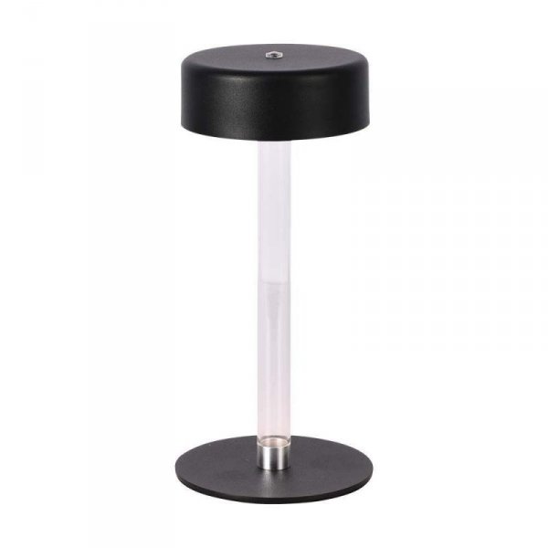 Lampka Biurkowa Nocna V-TAC 3W LED 23cm Ładowanie USB CCT Ściemnianie Czarna VT-7567 3000K-6000K 210lm