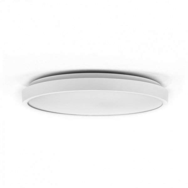 Oprawa sufitowa plafoniera V-TAC 24W LED okrągły 35cm natynkowy pilot czujnik ruchu IP44 biały VT-8624S 4000K 2500lm