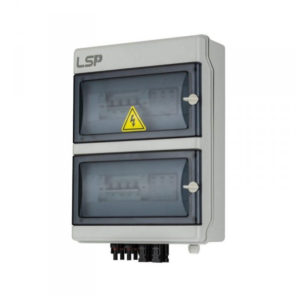 Rozdzielnica prefabrykowana DC V-TAC SLP-PV1000-S-2/2 2MPPT 1000VDC IP65 SLP-PV1000-S-2