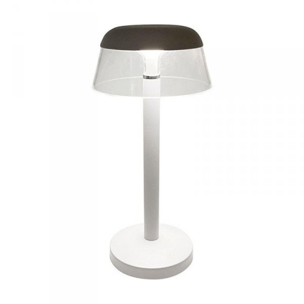 Lampka Biurkowa Nocna V-TAC 3W LED 28cm Ładowanie USB Ściemnianie Biała VT-75002 3000K-6000K 110lm