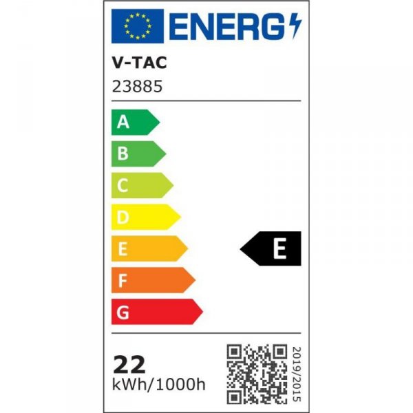 Żarówka LED V-TAC 22W kula glob G120 E27 VT-242-N 6500K 2600lm