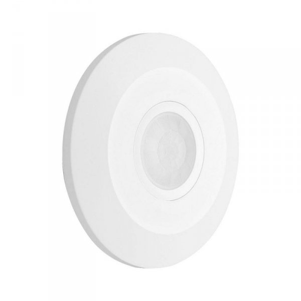 Czujnik ruchu 360st podczerwień natynkowy sufitowy slim biały 24mm 1000W LED V-TAC VT-81005 5 lat gwarancji